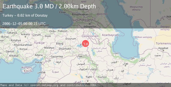 Map of TURKEY-IRAN BORDER REGION