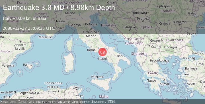 Map of SOUTHERN ITALY