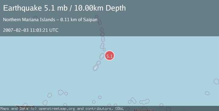 Map of SAIPAN REG., N. MARIANA ISLANDS