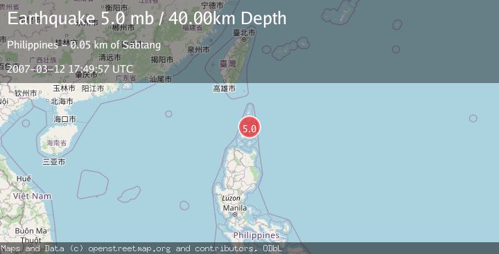 Map of BABUYAN ISL REGION, PHILIPPINES