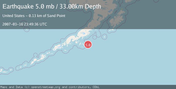 Map of ALASKA PENINSULA