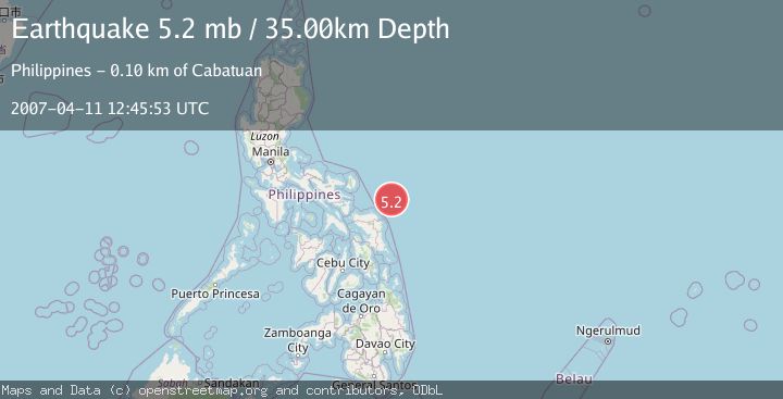 Map of PHILIPPINE ISLANDS REGION