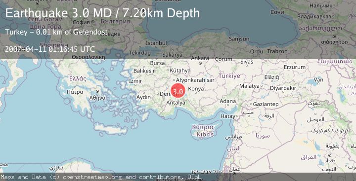 Map of WESTERN TURKEY