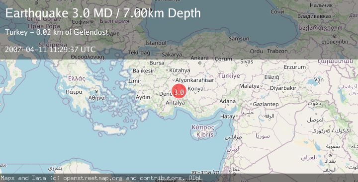 Map of WESTERN TURKEY