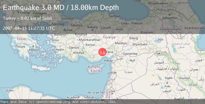 Map of CENTRAL TURKEY