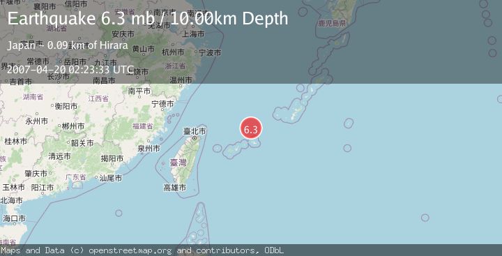 Map of SOUTHWESTERN RYUKYU ISL., JAPAN
