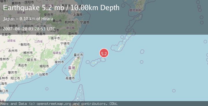 Map of SOUTHWESTERN RYUKYU ISL., JAPAN