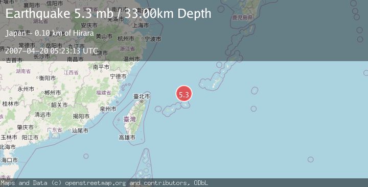 Map of SOUTHWESTERN RYUKYU ISL., JAPAN