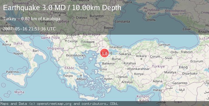Map of WESTERN TURKEY