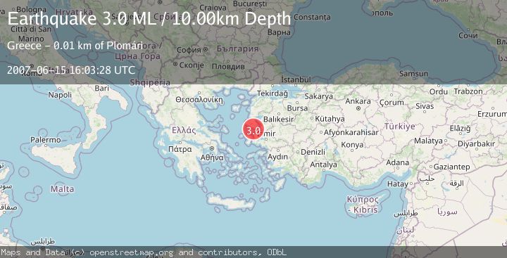 Map of NEAR THE COAST OF WESTERN TURKEY
