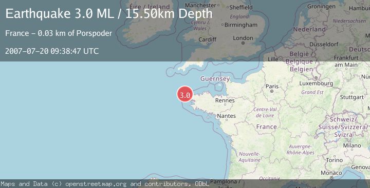 Map of NORTH ATLANTIC OCEAN