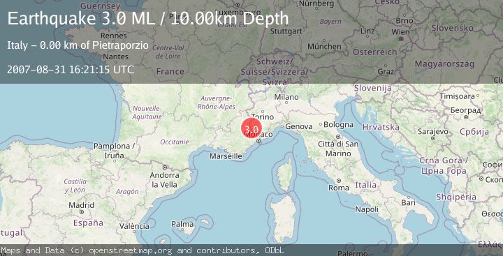 Map of NORTHERN ITALY