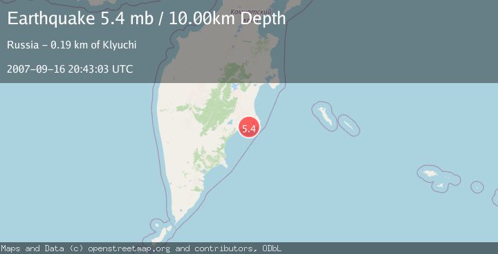 Map of NEAR EAST COAST OF KAMCHATKA