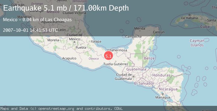 Map of VERACRUZ, MEXICO