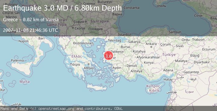 Map of NEAR THE COAST OF WESTERN TURKEY