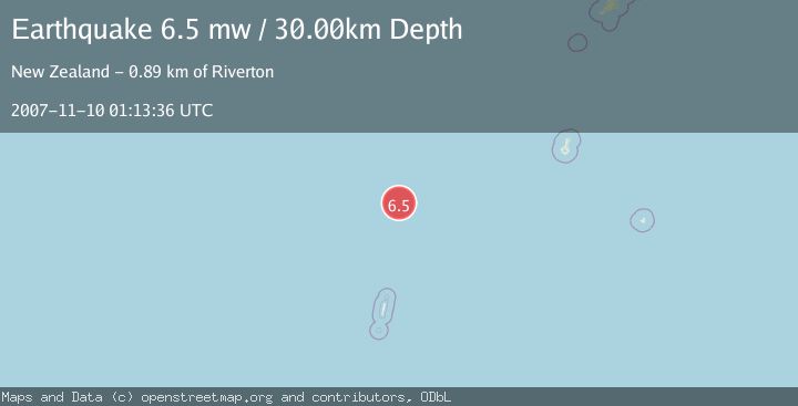 Map of MACQUARIE ISLAND REGION