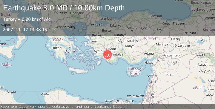 Map of WESTERN TURKEY