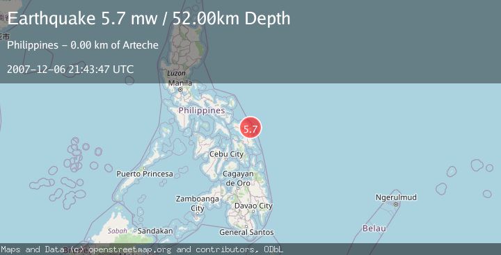 Map of SAMAR, PHILIPPINES
