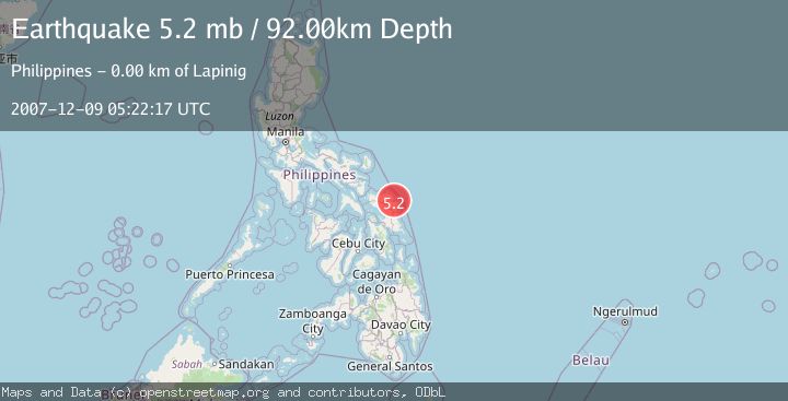 Map of SAMAR, PHILIPPINES
