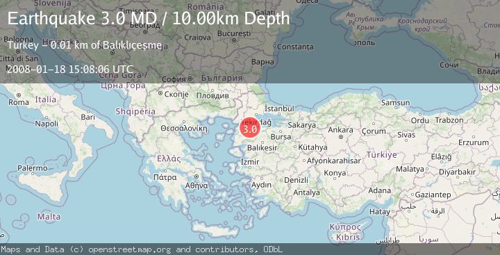 Map of WESTERN TURKEY                          