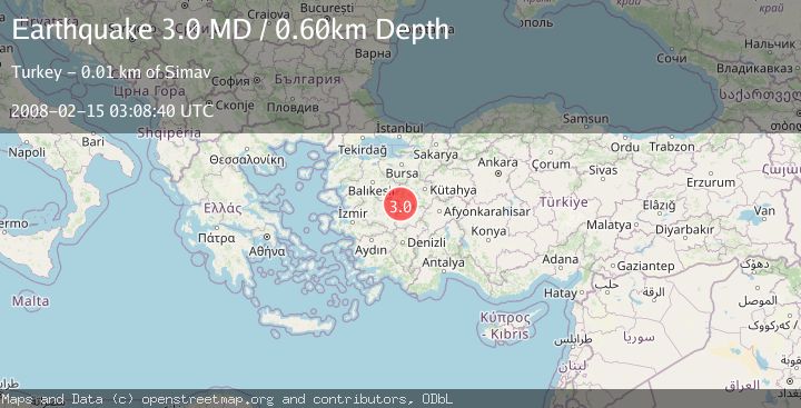 Map of WESTERN TURKEY