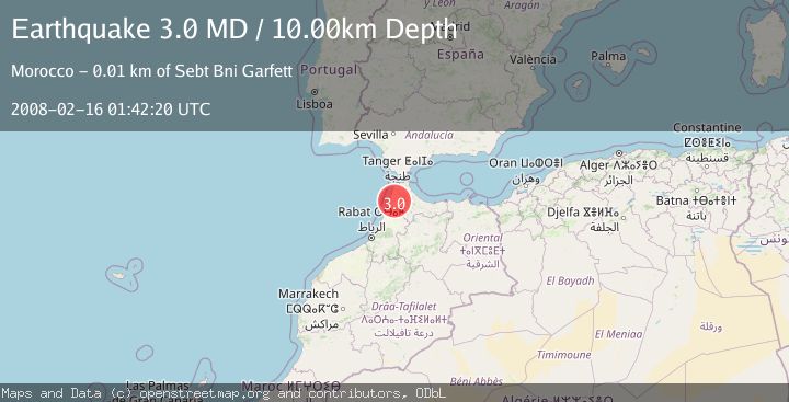 Map of STRAIT OF GIBRALTAR