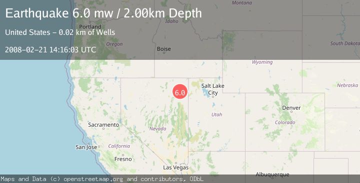 Map of NEVADA