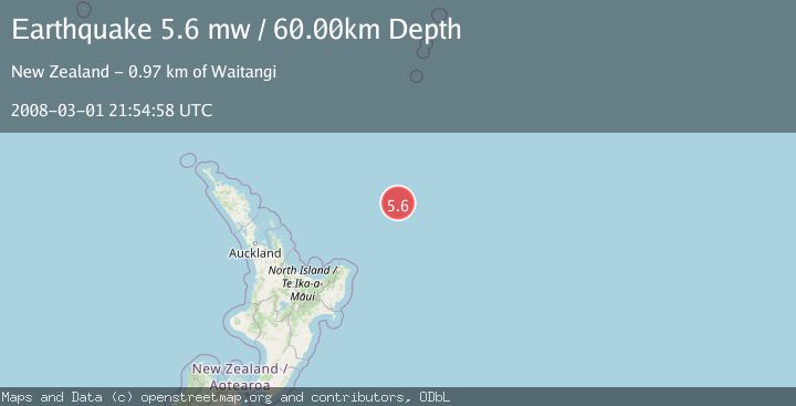 Map of EAST OF NORTH ISLAND, N.Z.