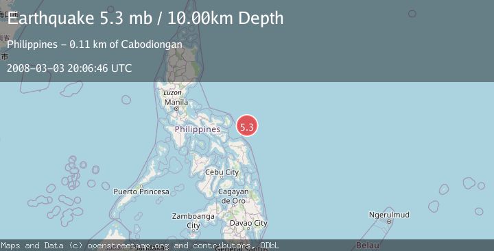 Map of PHILIPPINE ISLANDS REGION