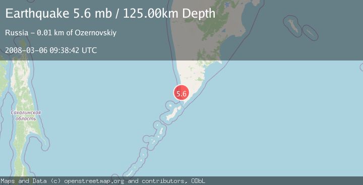 Map of KAMCHATKA PENINSULA, RUSSIA