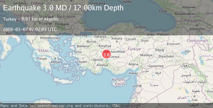 Map of WESTERN TURKEY