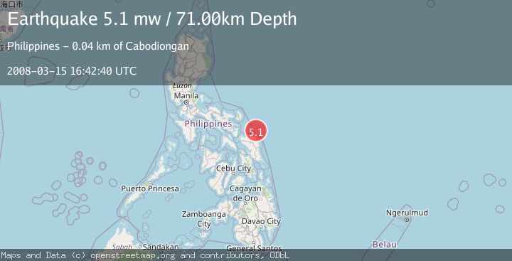 Map of SAMAR, PHILIPPINES