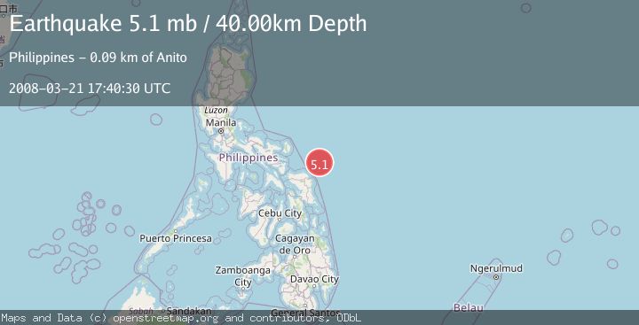 Map of PHILIPPINE ISLANDS REGION