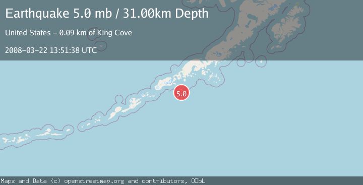 Map of ALASKA PENINSULA