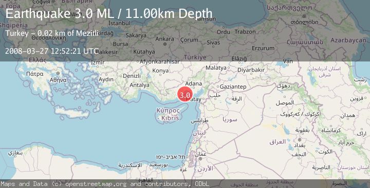 Map of CENTRAL TURKEY