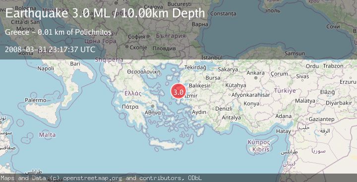 Map of NEAR THE COAST OF WESTERN TURKEY