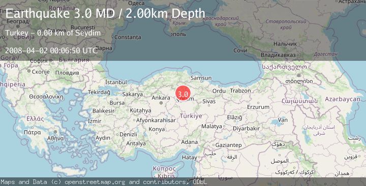 Map of CENTRAL TURKEY