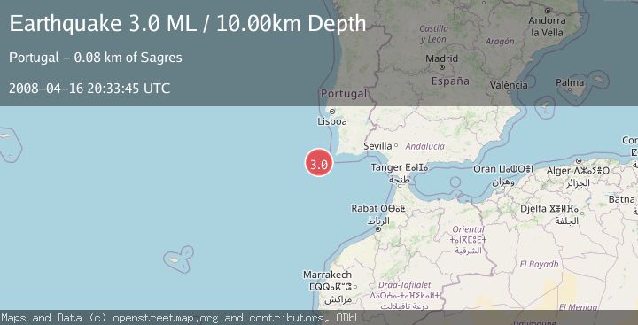 Map of WEST OF GIBRALTAR
