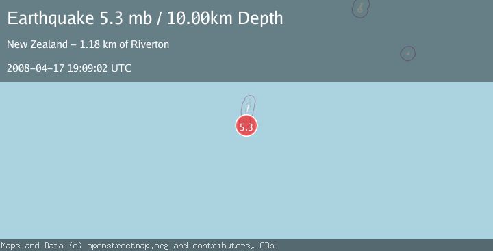 Map of MACQUARIE ISLAND REGION
