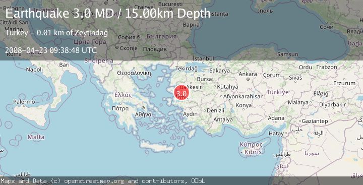 Map of WESTERN TURKEY