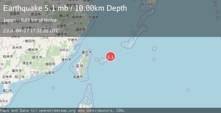 Map of SOUTHWESTERN RYUKYU ISL., JAPAN