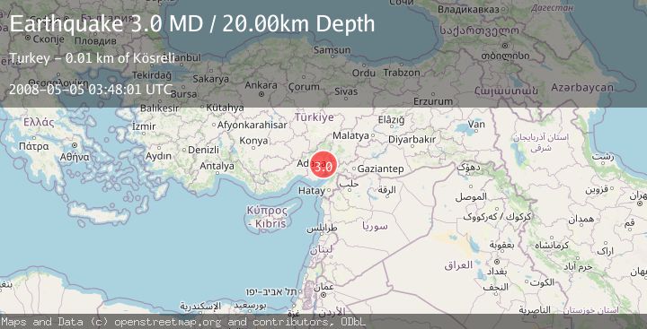 Map of CENTRAL TURKEY