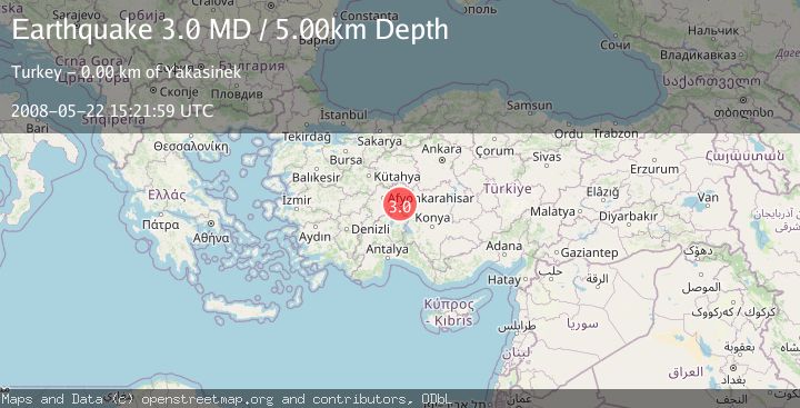 Map of WESTERN TURKEY