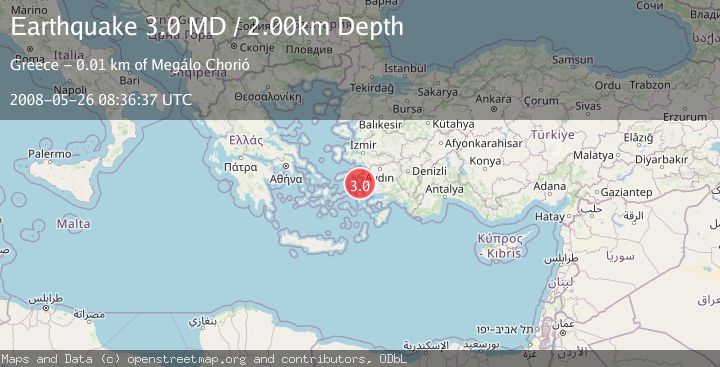 Map of WESTERN TURKEY