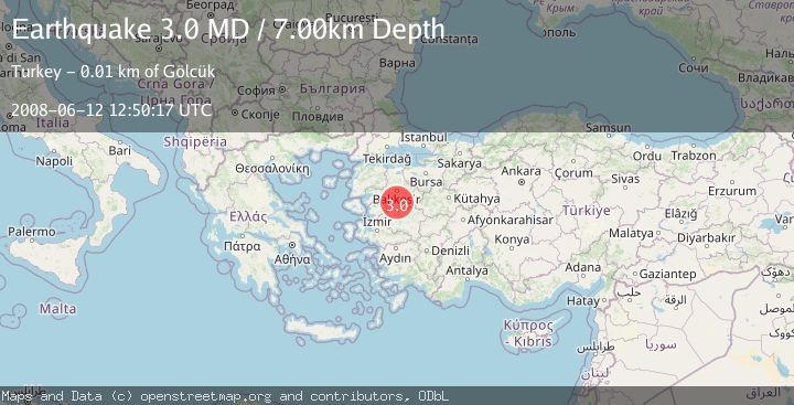 Map of WESTERN TURKEY