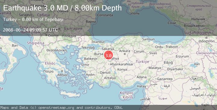 Map of WESTERN TURKEY