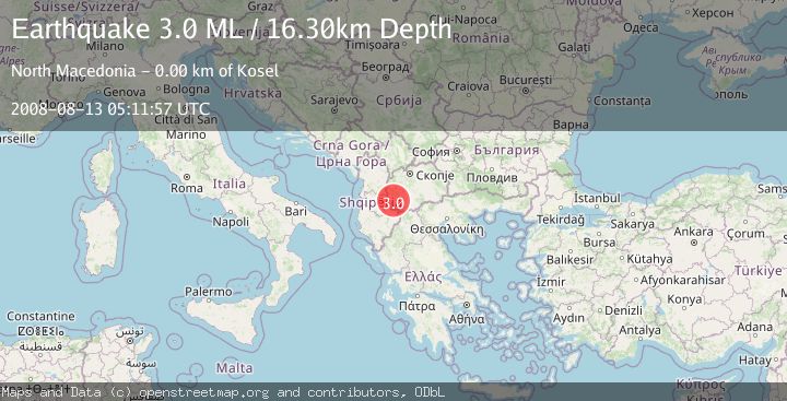 Map of FYR OF MACEDONIA