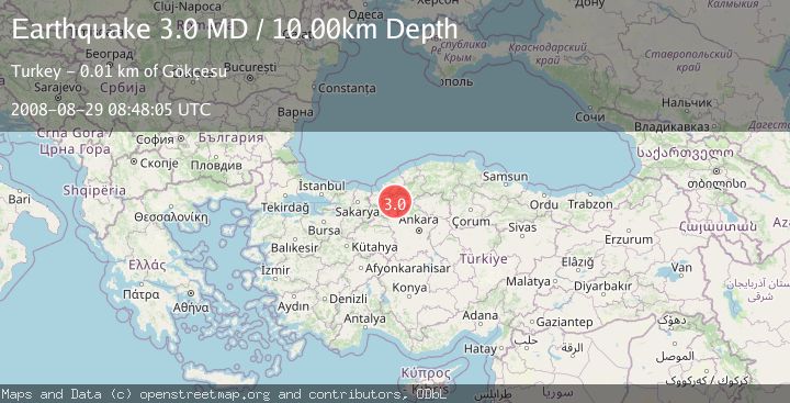 Map of WESTERN TURKEY