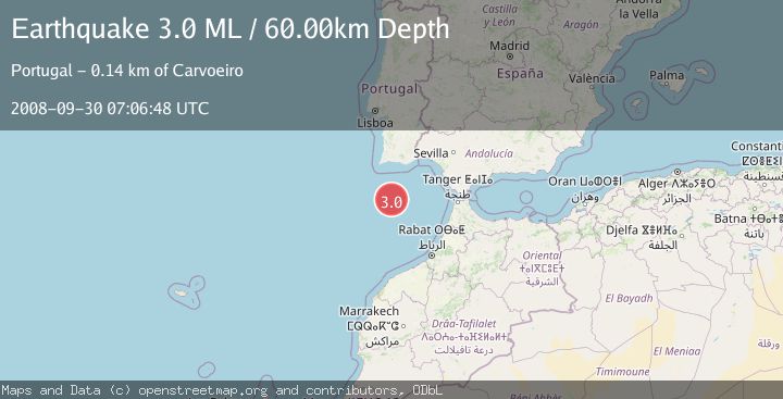Map of WEST OF GIBRALTAR