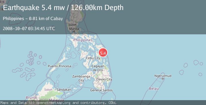 Map of SAMAR, PHILIPPINES